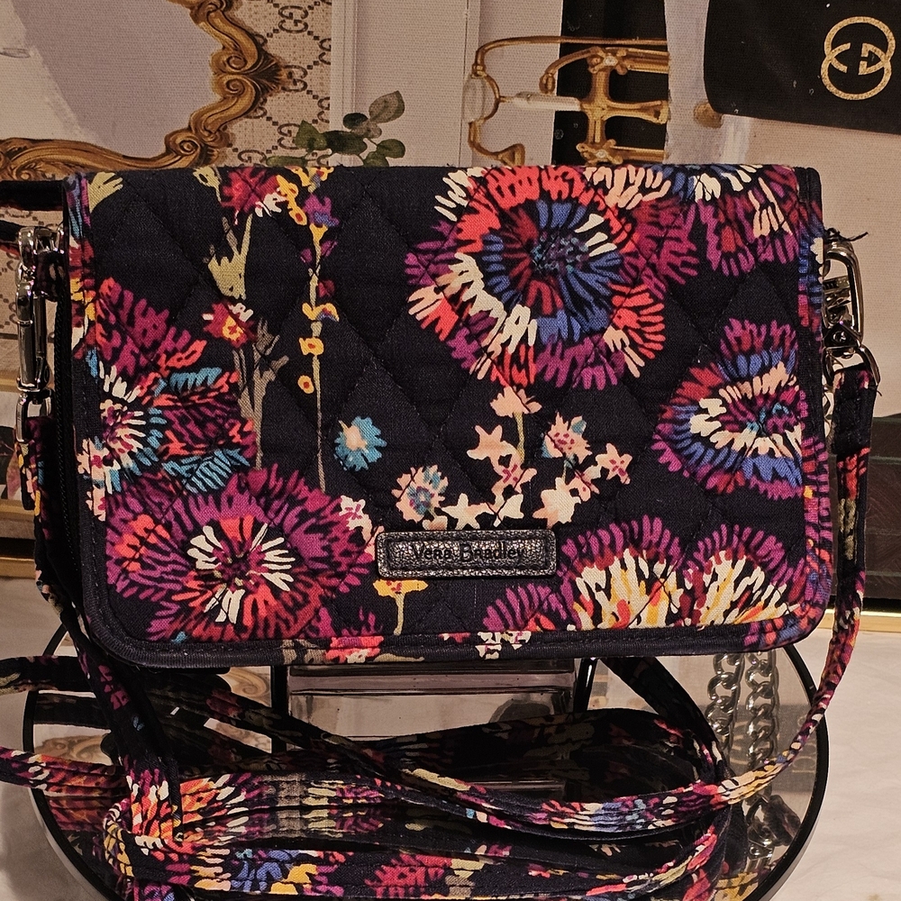 Vera Bradley Multicolor Floral Crossbody Bag